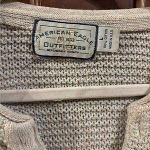 Vintage American Eagle Outfitters women’s Beige Cardigan